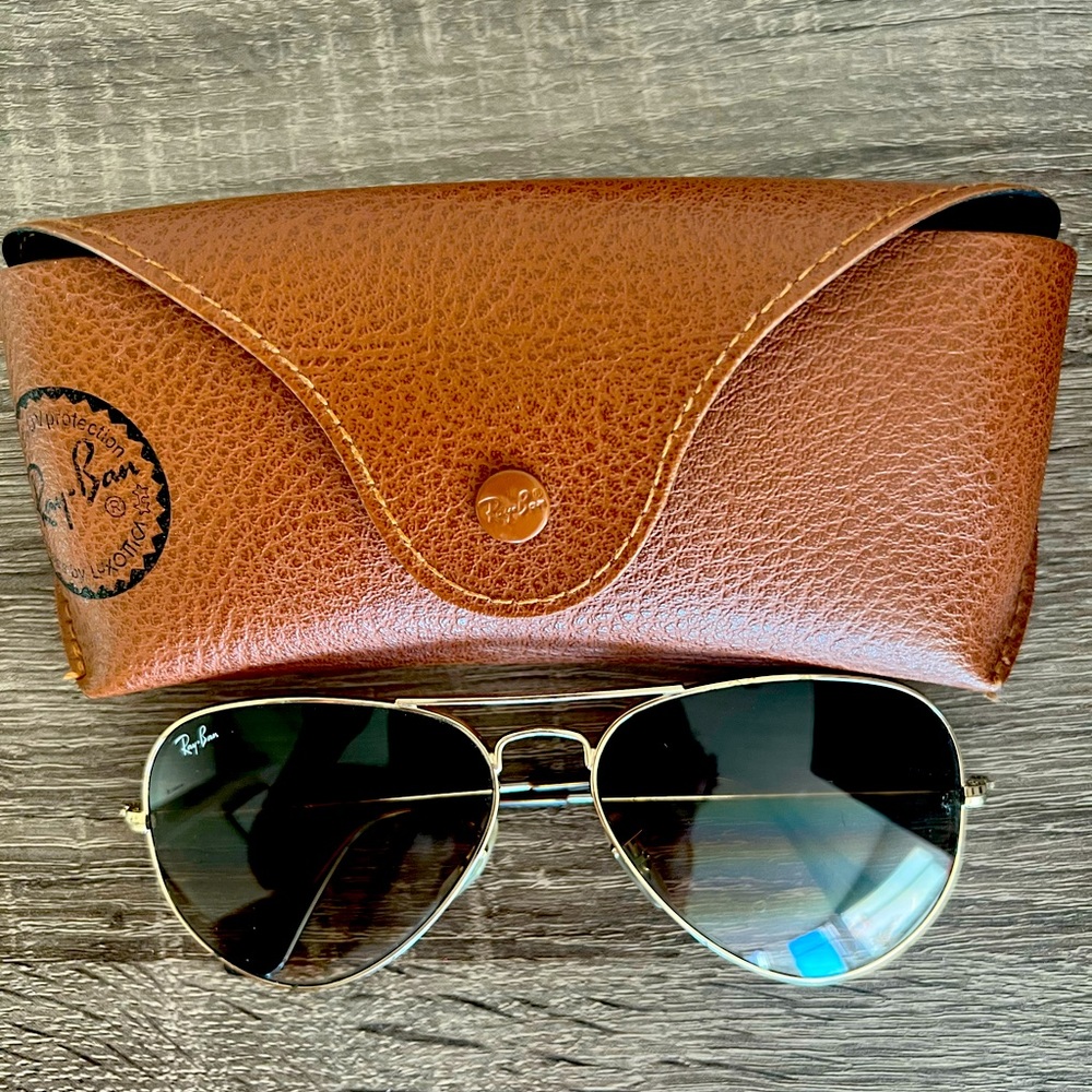 Ray Ban Aviator gradient Sunglasses